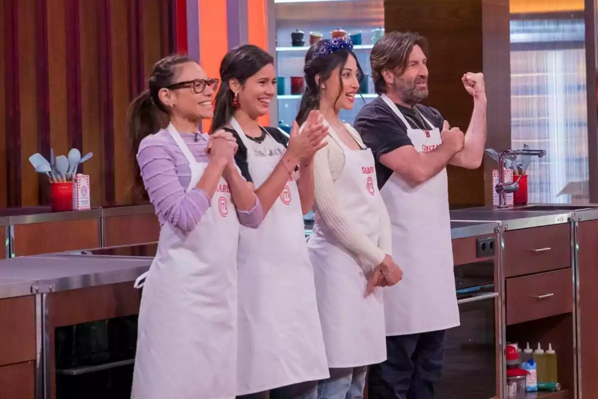 Fotografía de los finalistas de MasterChef 12 Fotografía de los finalistas de MasterChef 12