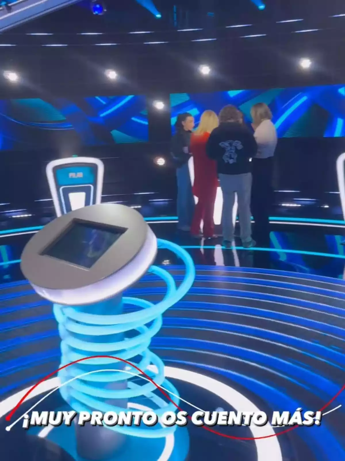 Captura del plató de El Rival Más Débil en Telecinco Captura del plató de El Rival Más Débil en Telecinco
