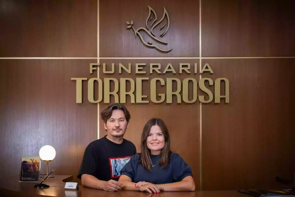 Alberto y Laura Caballero en el rodaje de Muertos S.L. para Movistar Plus+ Alberto y Laura Caballero en el rodaje de Muertos S.L. para Movistar Plus+