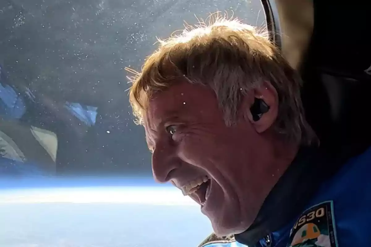 Jesús Calleja en el espacio