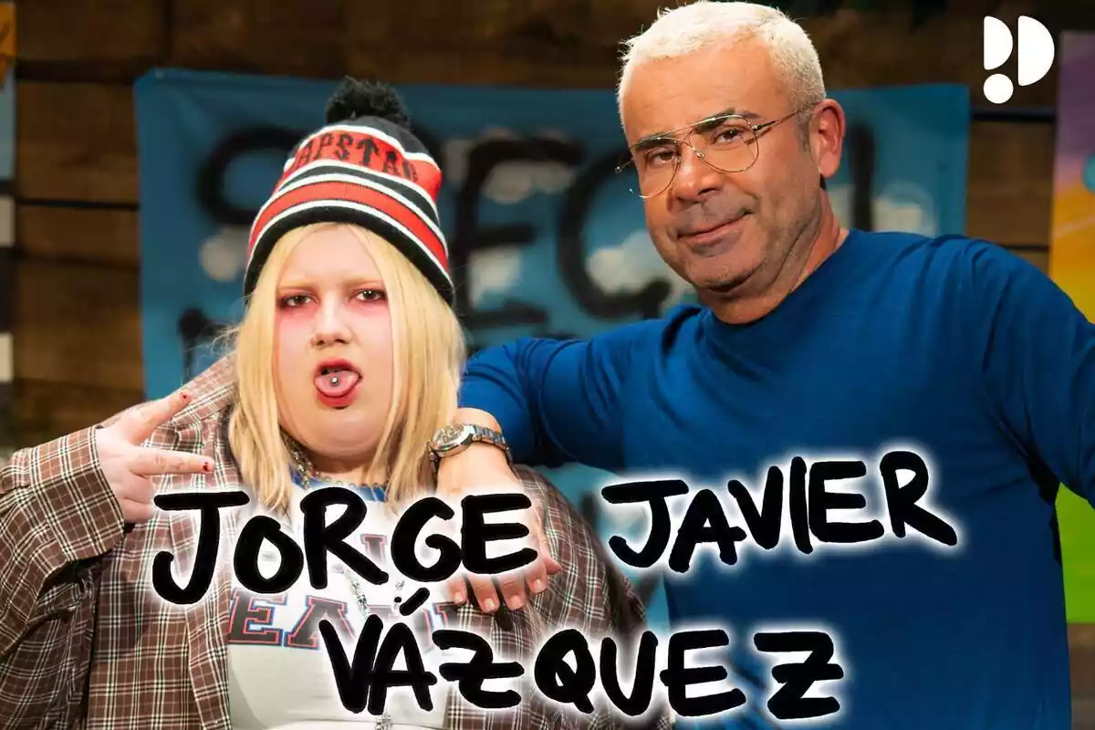 Fotografía de Jorge Javier Vázquez junto a Esty Quesada en Special People Club de Pódimo Fotografía de Jorge Javier Vázquez junto a Esty Quesada en Special People Club de Pódimo
