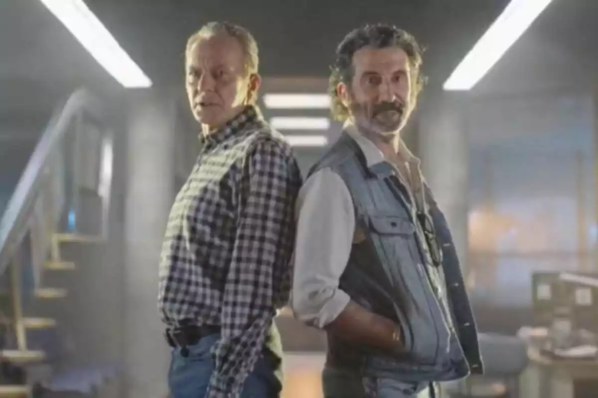 José Coronado i Luis Zahera com a protagonistes de la tercera temporada d'entrevies José Coronado i Luis Zahera com a protagonistes de la tercera temporada d'entrevies
