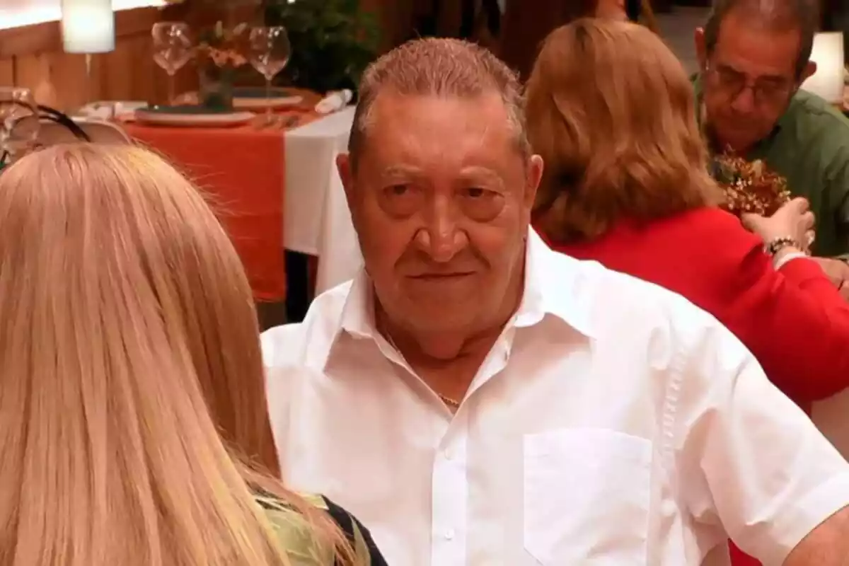 Captura de José Luis en su cita de First Dates Captura de José Luis en su cita de First Dates