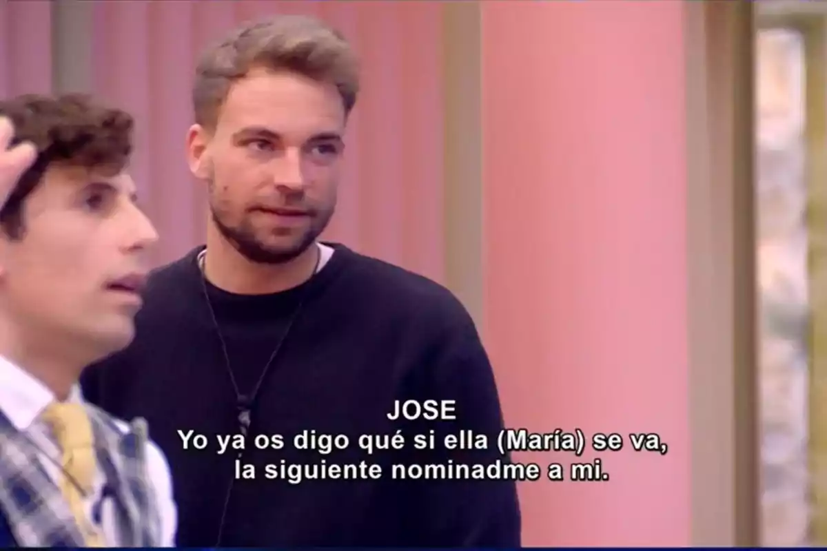 José María Almoguera amenaza con abandonar si expulsan a María la Jerezana de 'GH DÚO' José María Almoguera amenaza con abandonar si expulsan a María la Jerezana de 'GH DÚO'