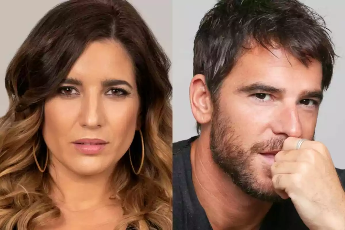 Lucía Jiménez y Alfonso Bassave posando en un collage, una mujer con cabello ondulado y aretes grandes a la izquierda y un hombre con barba y cabello corto a la derecha. Lucía Jiménez y Alfonso Bassave posando en un collage, una mujer con cabello ondulado y aretes grandes a la izquierda y un hombre con barba y cabello corto a la derecha.