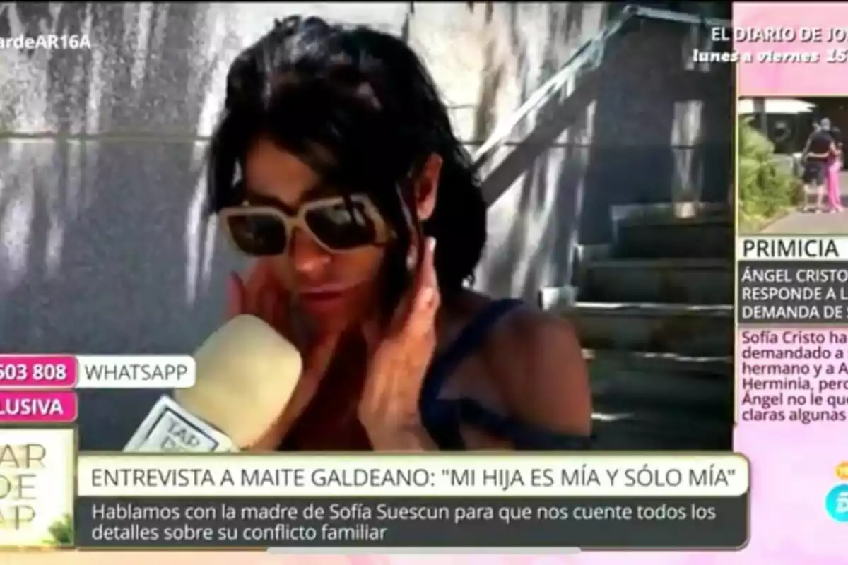 Entrevista a Maite Galdeano: Entrevista a Maite Galdeano: