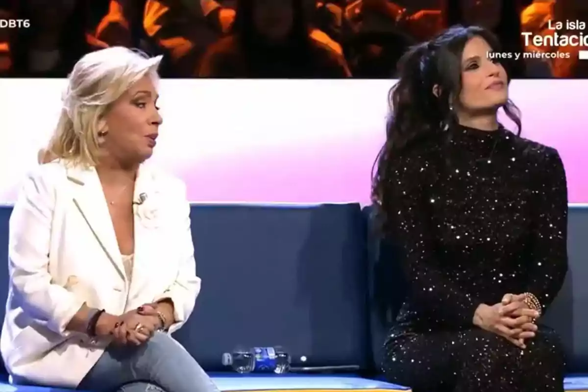Carmen Borrego y María la Jerezana han vuelto a coincidir en el plató de 'GH DÚO' Carmen Borrego y María la Jerezana han vuelto a coincidir en el plató de 'GH DÚO'