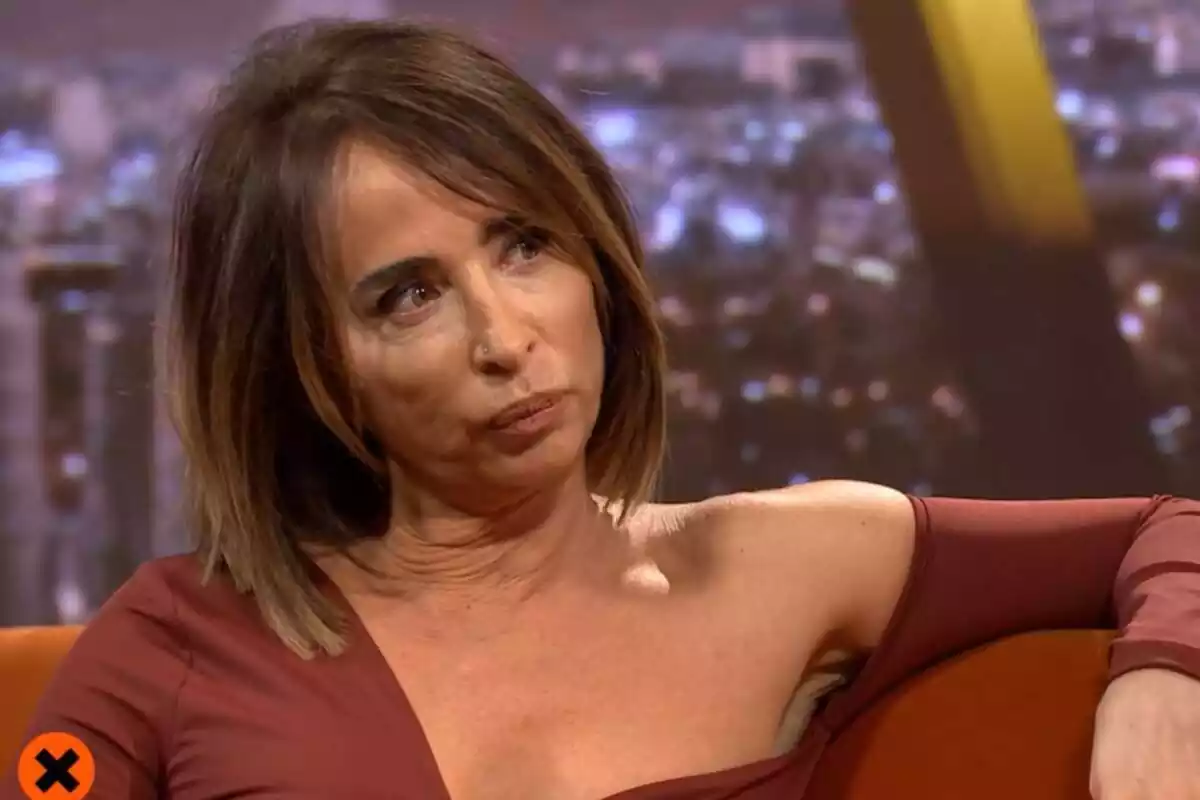 Captura de María Patiño como invitada de Col·lapse de TV3 Captura de María Patiño como invitada de Col·lapse de TV3