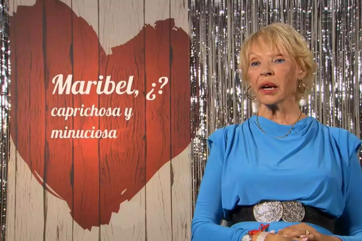 Captura de Maribel en su cita en First Dates Captura de Maribel en su cita en First Dates