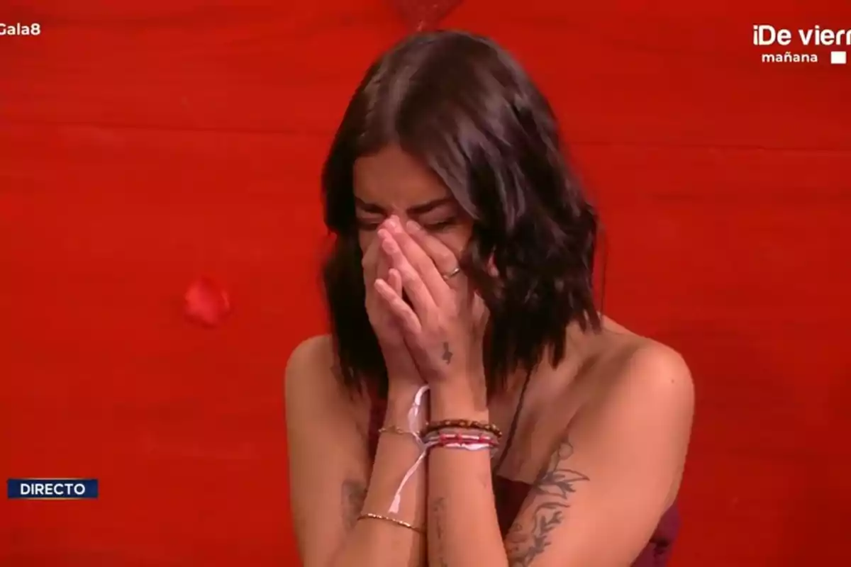 Marieta se emociona en la gala de San Valentín de 'GH DÚO' Marieta se emociona en la gala de San Valentín de 'GH DÚO'