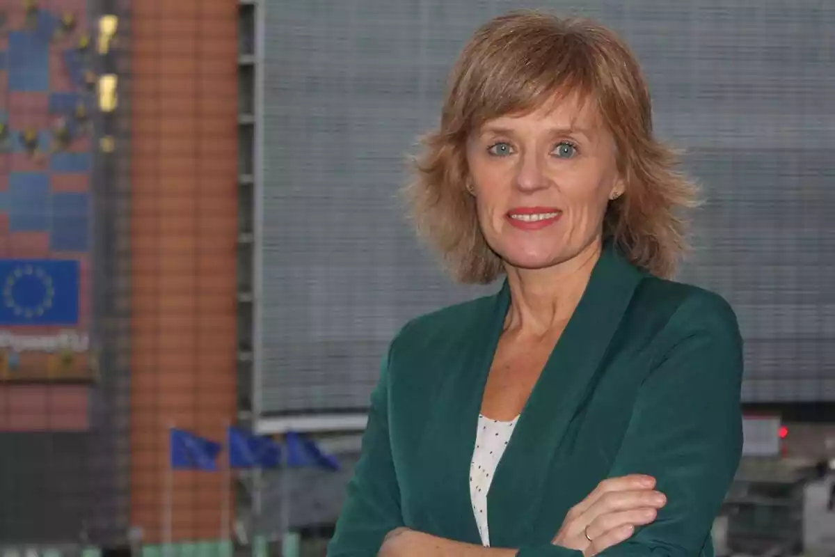 Fotografia de Marta Carazo, nova presentadora del Telediario