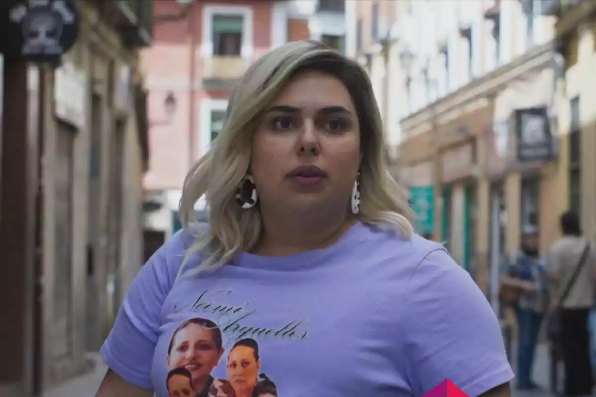 Captura de Blanca Martínez a la promo de Mariliendre d'atresplayer