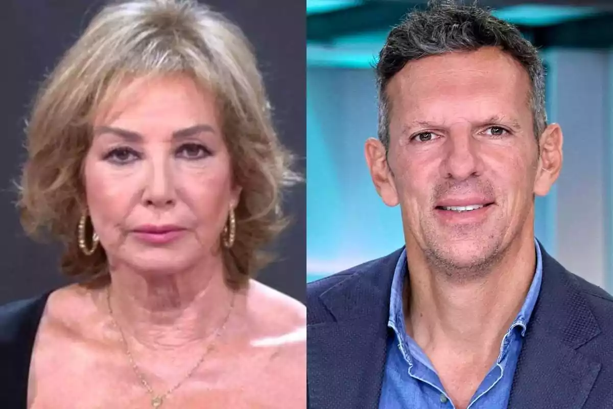 Montaje de Ana Rosa Quintana en TardeAR y Joaquín Prat en Vamos a ver de Telecinco