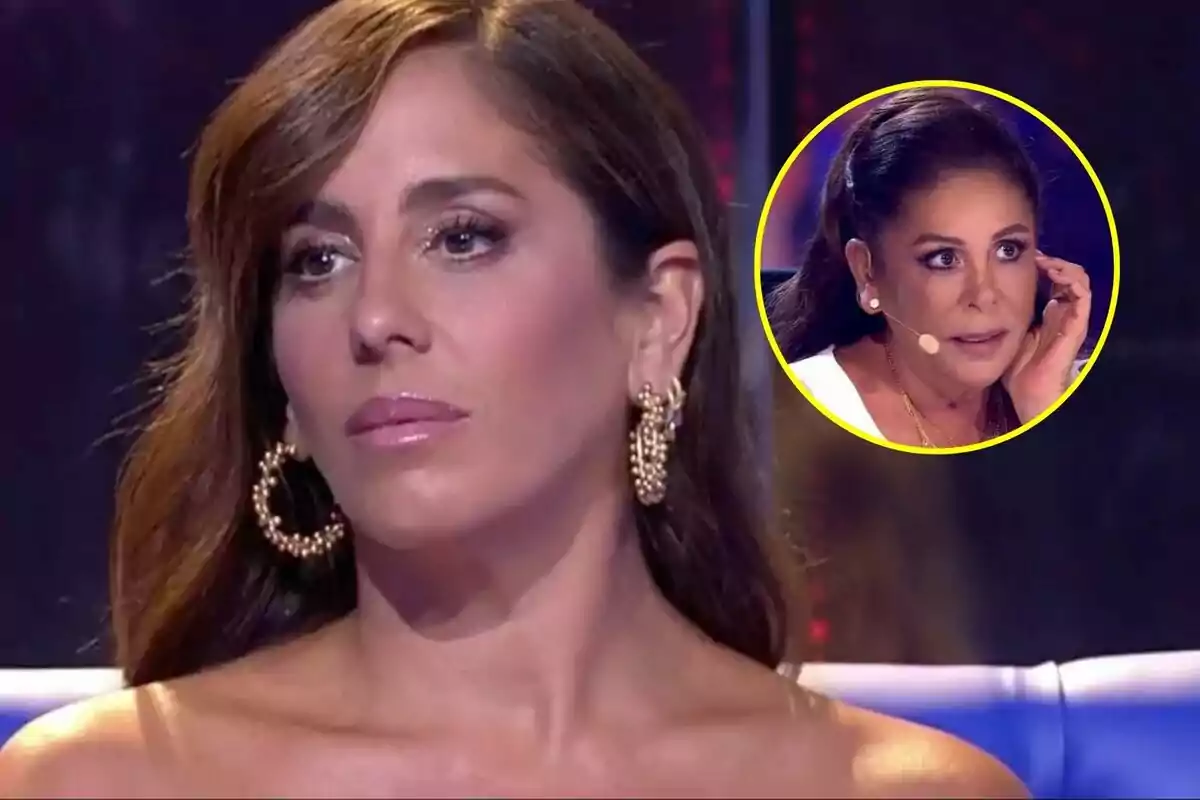 Montaje de Anabel Pantoja e Isabel Pantoja