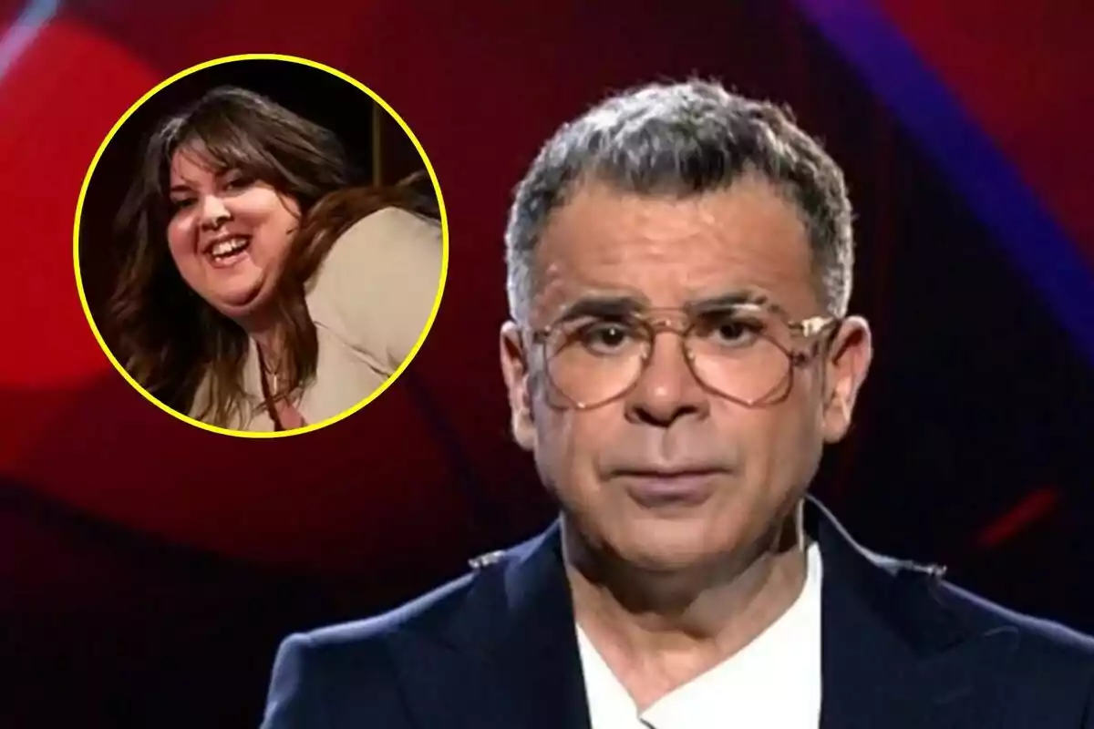 Montaje de Lalachus en 'La Revuelta' y Jorge Javier Vázquez en 'Gran Hermano'
