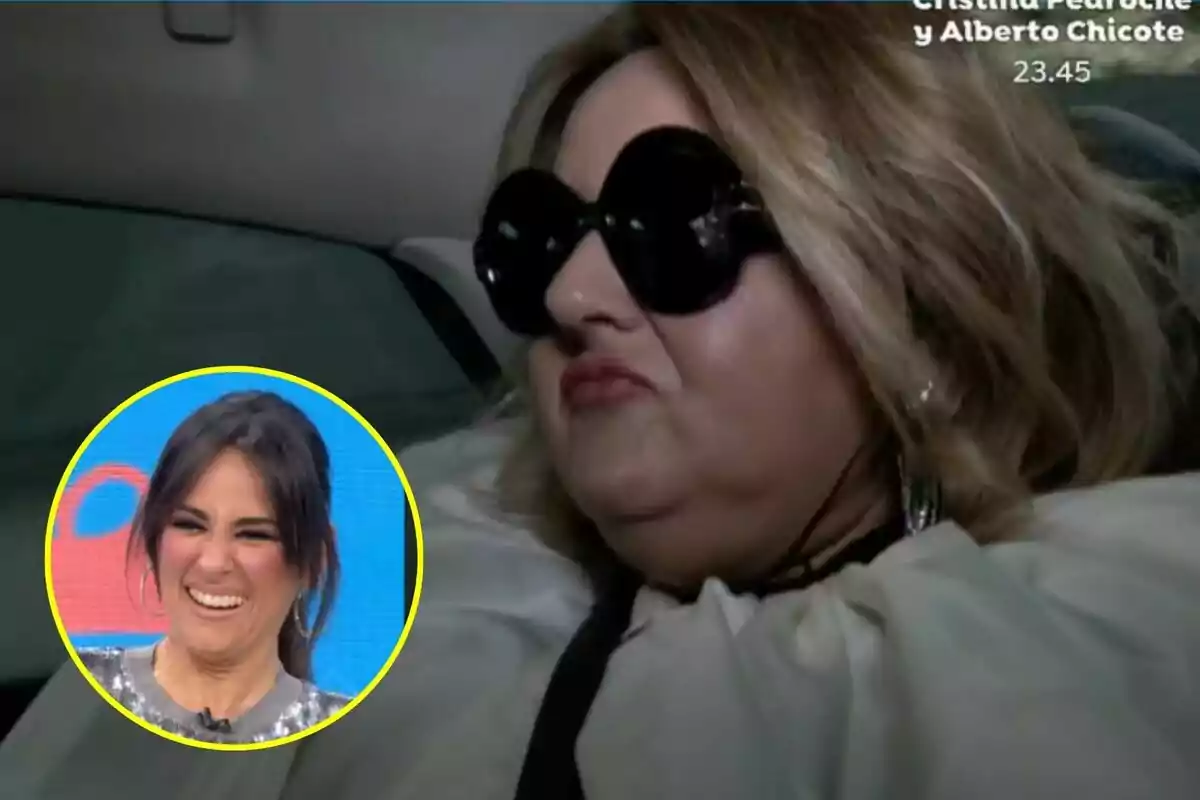 Montaje de Pilar Vidal y Lorena García en 'Espejo Público'