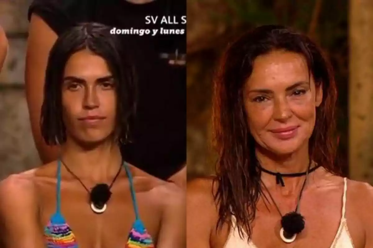 Montaje de Sofía Suescun y Olga Moreno en 'Supervivientes All Stars' Montaje de Sofía Suescun y Olga Moreno en 'Supervivientes All Stars'