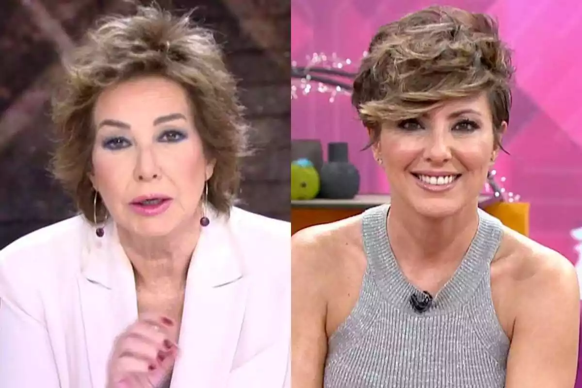Montaje de Ana Rosa Quintana en TardeAR y Sonsoles Ónega en Y ahora Sonsoles este lunes 18 de diciembre Montaje de Ana Rosa Quintana en TardeAR y Sonsoles Ónega en Y ahora Sonsoles este lunes 18 de diciembre