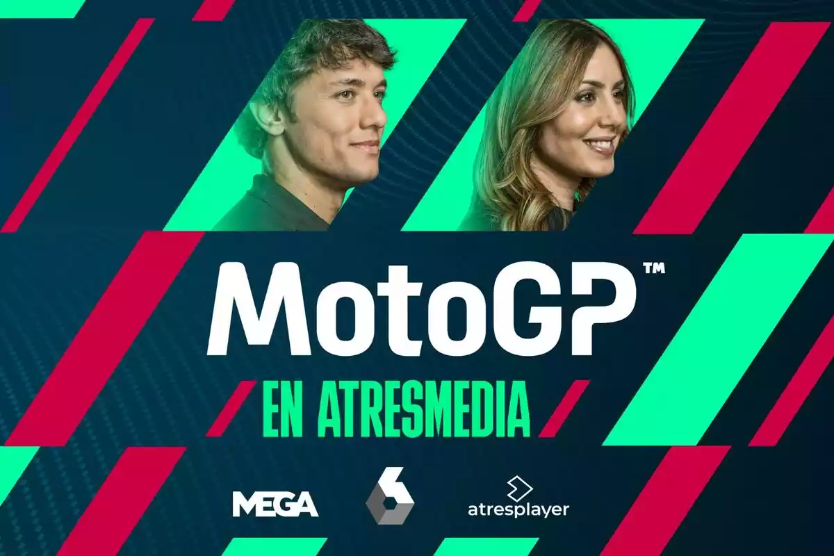 Creatividad con los presentadores de la MotoGP en Atresmedia: Isabel Romero y Dario Montero Creatividad con los presentadores de la MotoGP en Atresmedia: Isabel Romero y Dario Montero