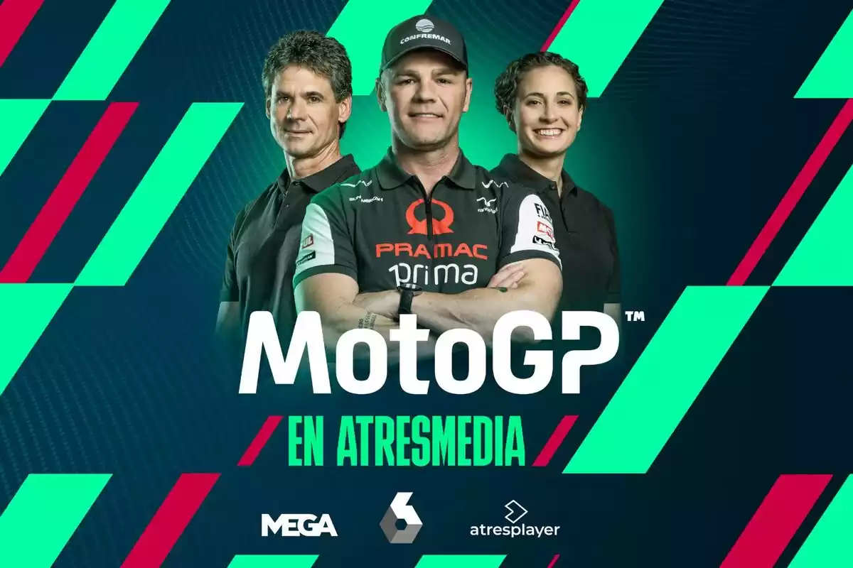 Creatividad con los presentadores de la MotoGP en Atresmedia: Álex Crivillé, Fonsi Nieto y Ana Carrasco Creatividad con los presentadores de la MotoGP en Atresmedia: Álex Crivillé, Fonsi Nieto y Ana Carrasco