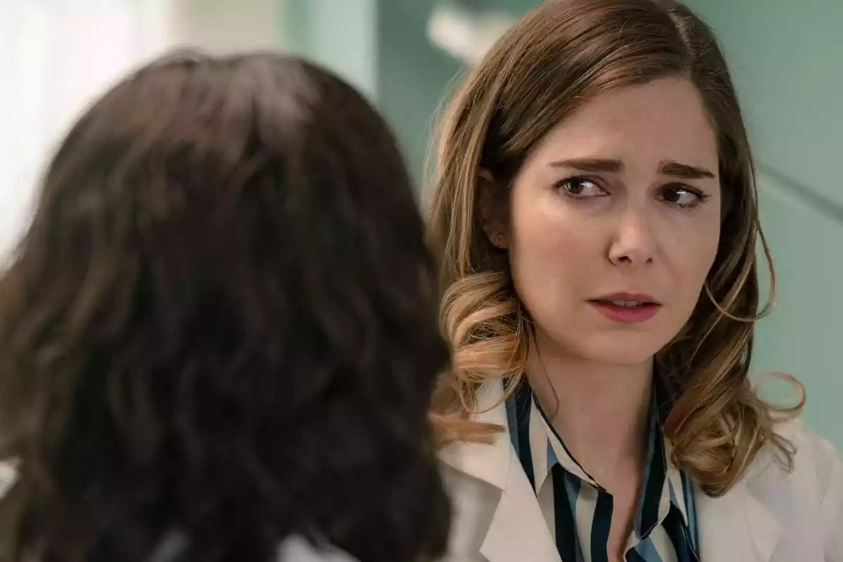 Fotografía de Natalia Sánchez con cara de susto en Sueños de Libertad de Antena 3 Fotografía de Natalia Sánchez con cara de susto en Sueños de Libertad de Antena 3