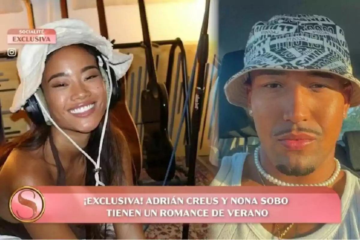 Exclusiva: Adrián Creus i Nona Sobo tenen un idil·li d'estiu a Socialité. Exclusiva: Adrián Creus i Nona Sobo tenen un idil·li d'estiu a Socialité.