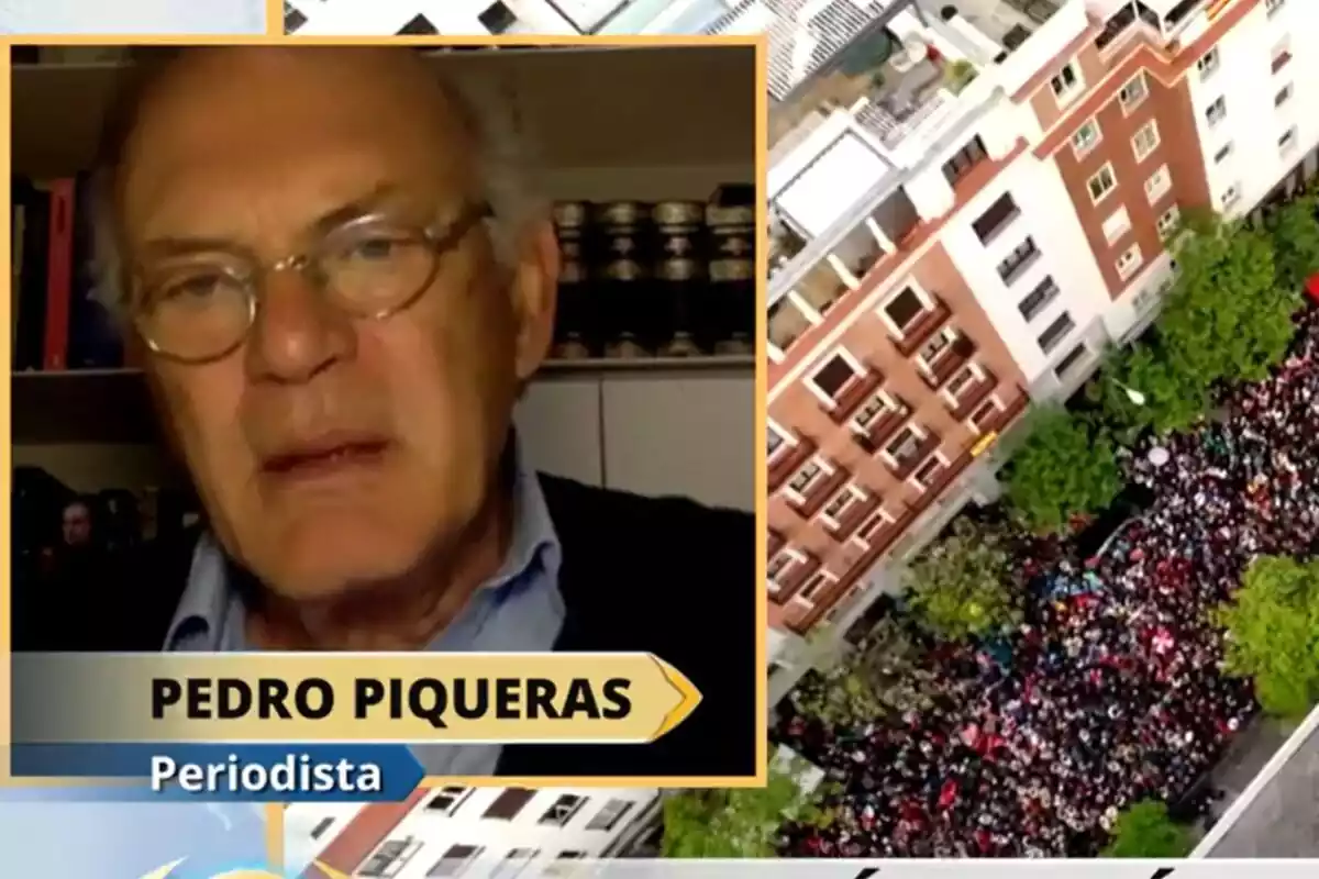 Captura de Pedro Piqueras como colaborador de La Mirada Crítica Captura de Pedro Piqueras como colaborador de La Mirada Crítica