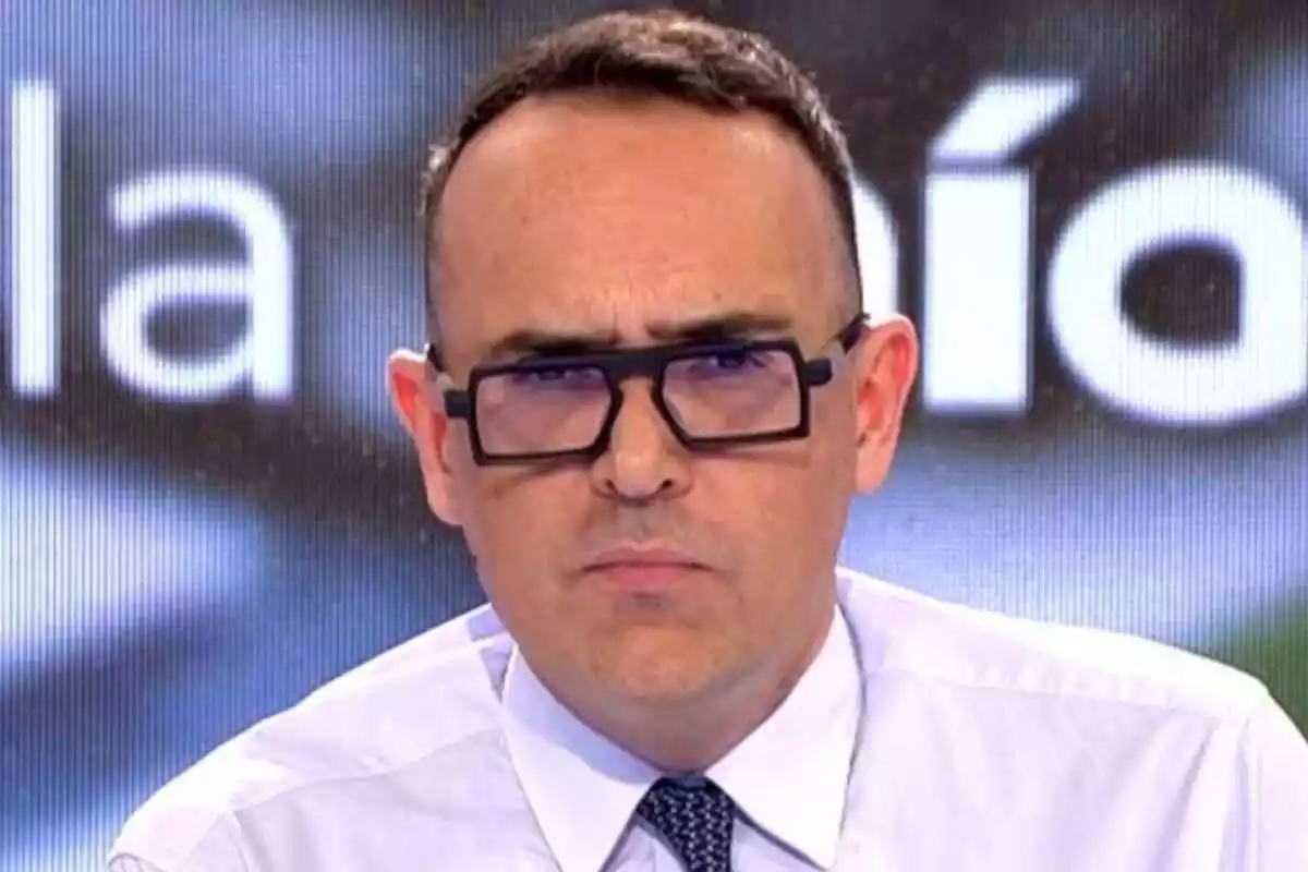 Primer plano de Risto Mejide en el programa 'Todo es mentira'