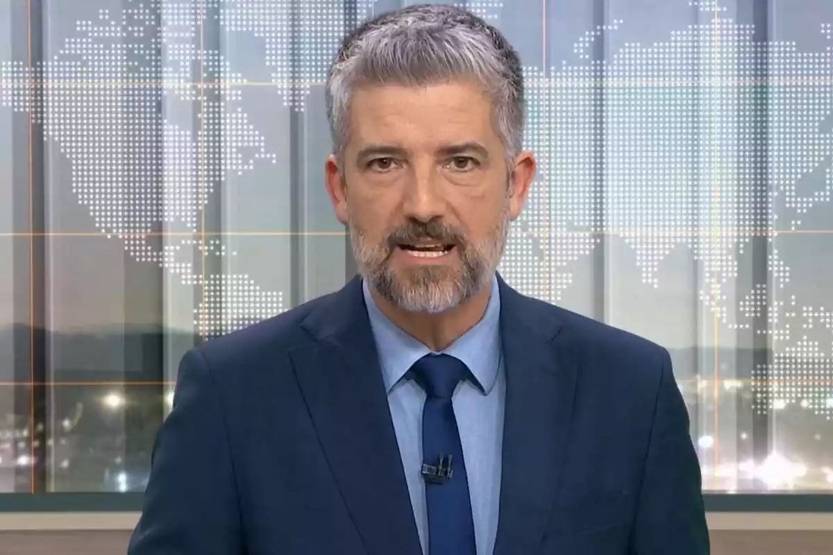 Primer pla de Toni Cruanyes al TN vespre d'aquest diumenge 25 de febrer de 2024 Primer pla de Toni Cruanyes al TN vespre d'aquest diumenge 25 de febrer de 2024