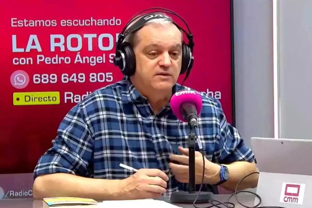 Captura de Ramón García en una entrevista en la radio de Castilla-La Mancha Captura de Ramón García en una entrevista en la radio de Castilla-La Mancha