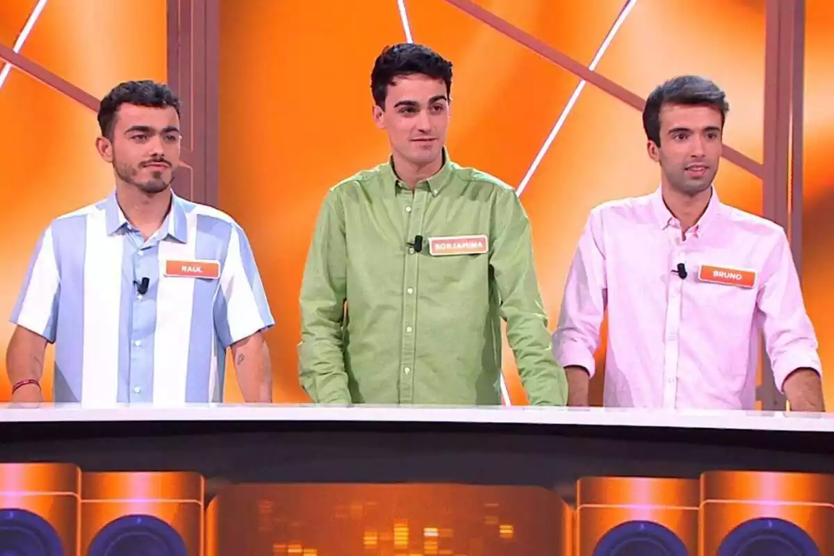 Los Mozos de Arousa en el segundo especial de Reacción en cadena Los Mozos de Arousa en el segundo especial de Reacción en cadena