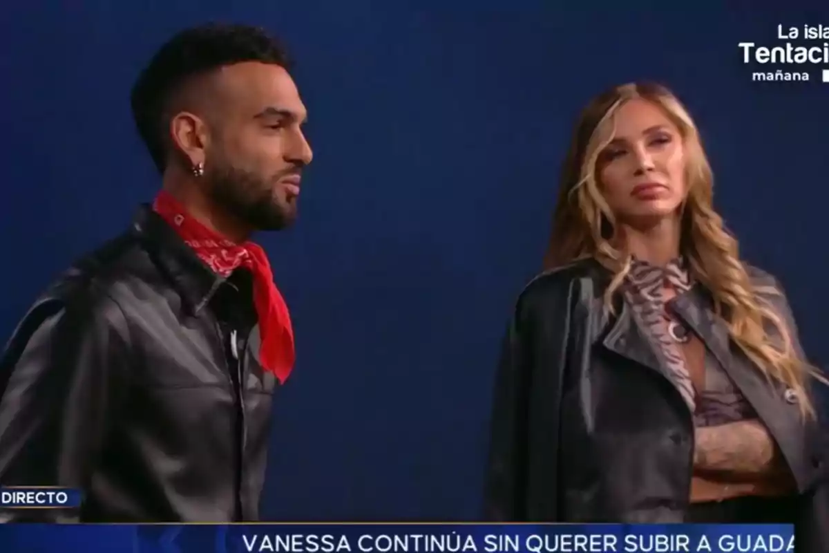Manuel Cortés en su cara a cara con Romina Malaspina en 'GH DÚO' Manuel Cortés en su cara a cara con Romina Malaspina en 'GH DÚO'