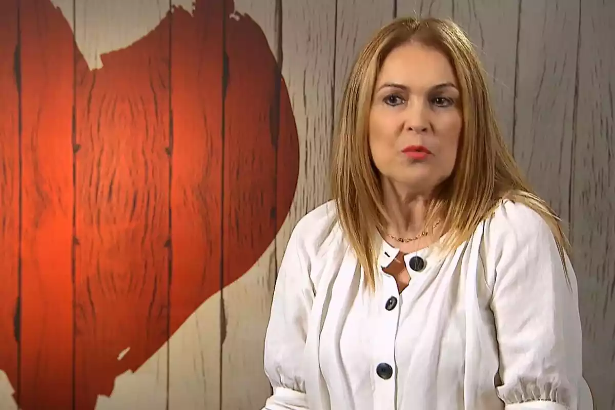 Captura de Rosa en su cita en First Dates Captura de Rosa en su cita en First Dates
