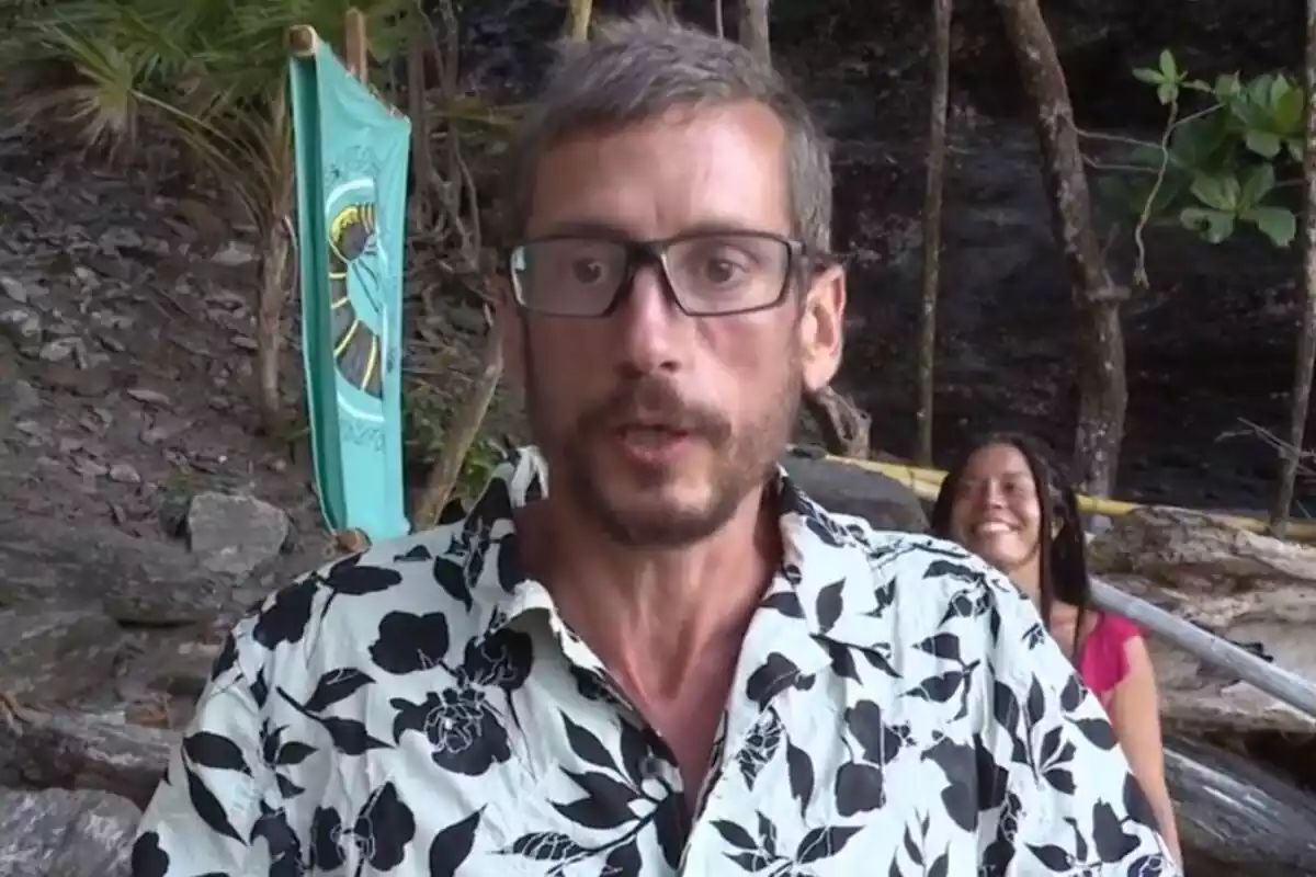 Captura de Rubén Sánchez Montesinos como concursante de Supervivientes Captura de Rubén Sánchez Montesinos como concursante de Supervivientes