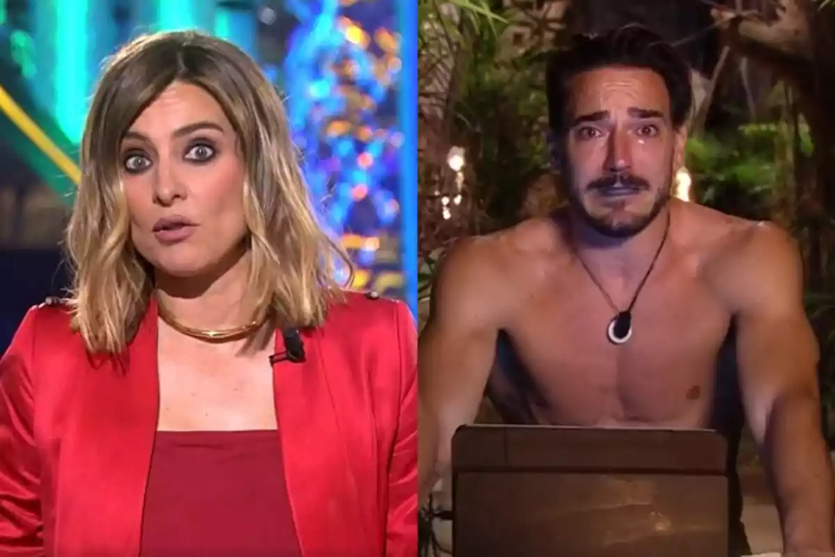 Sandra Barneda i Damián Quintero