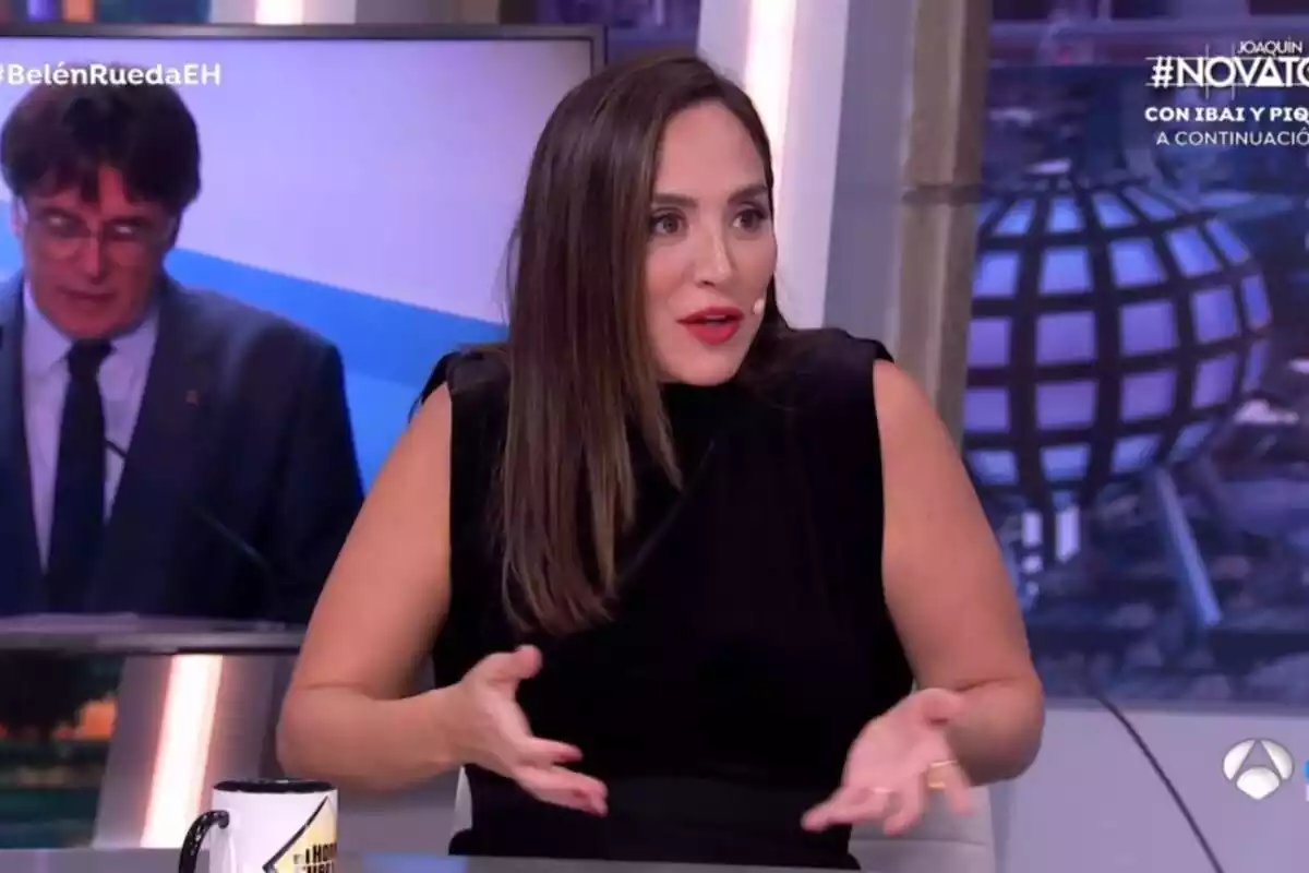 Tamara Falcó en una tertula de El Hormiguero Tamara Falcó en una tertula de El Hormiguero