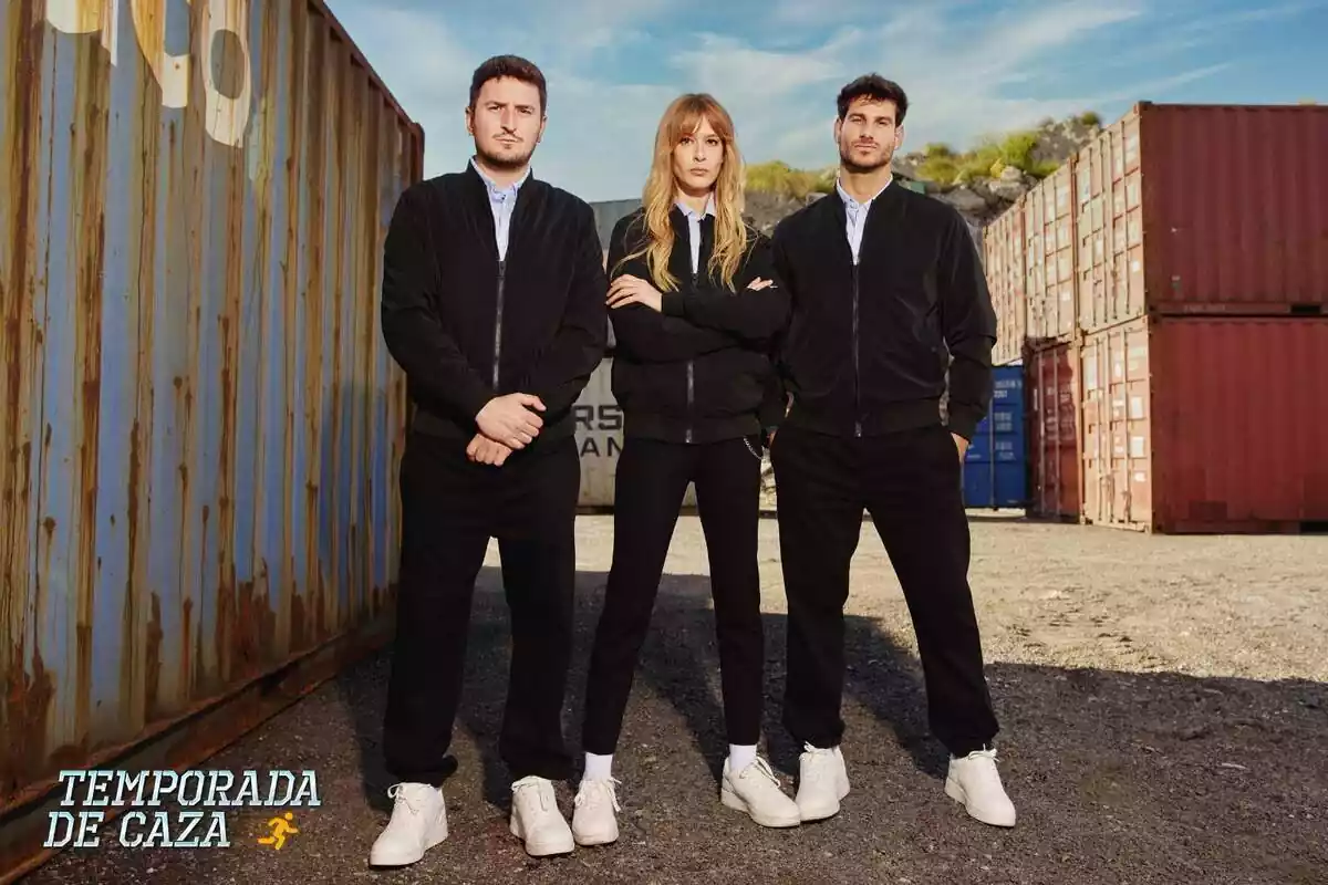 Fotografía de Cesc Escolà, Gakian y Álvaro Casares como protagonistas de Temporada de caza de Flooxer Fotografía de Cesc Escolà, Gakian y Álvaro Casares como protagonistas de Temporada de caza de Flooxer