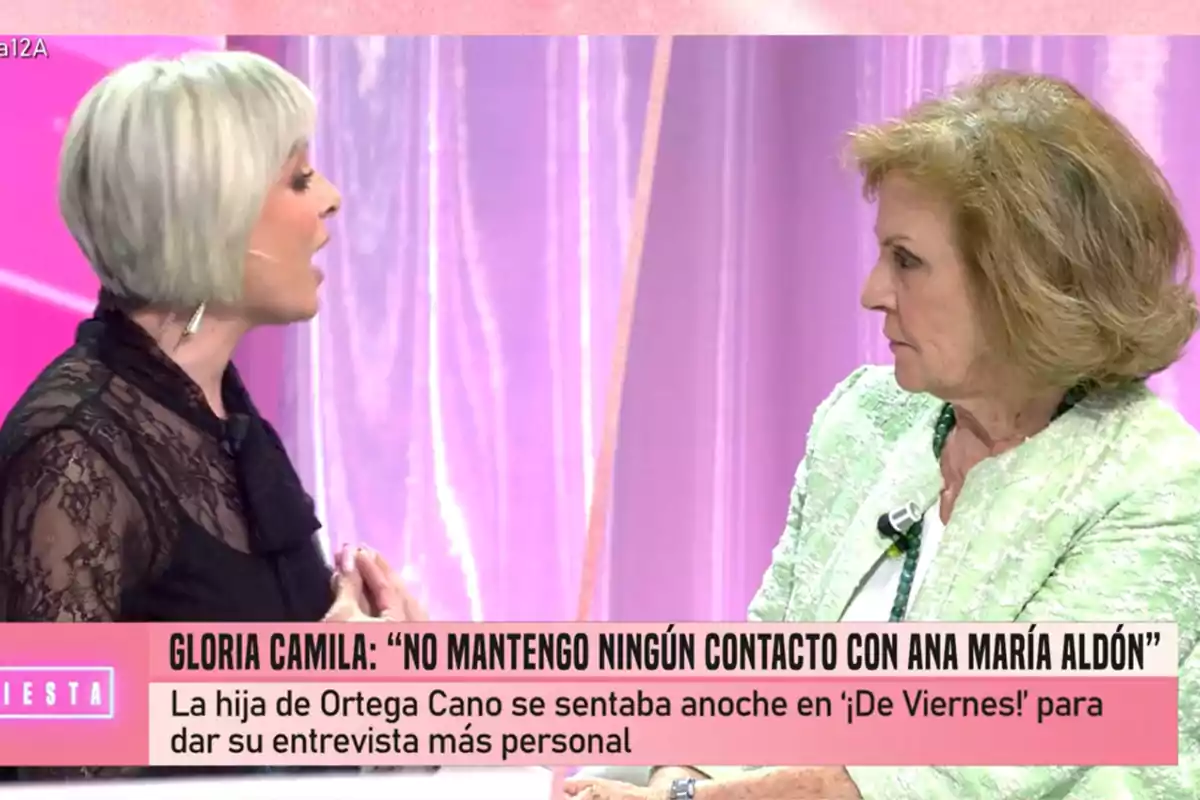 Ana María Aldón contra Paloma Barrientos en 'Fiesta'