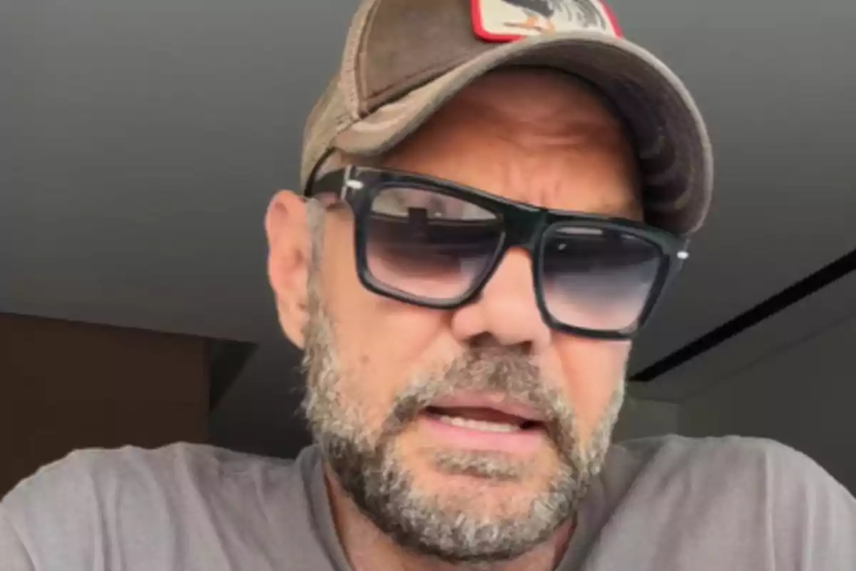 Nacho Vidal en el hospital