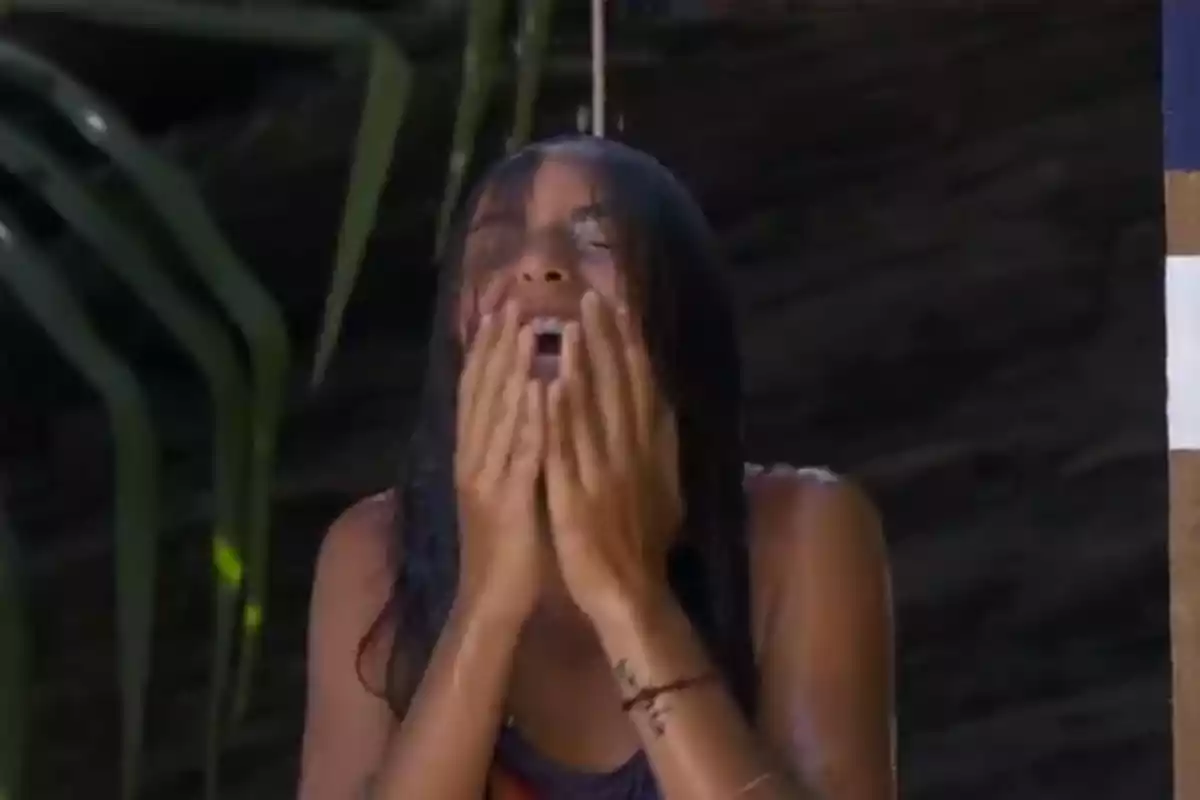 Anita Williams salvada en 'Supervivientes' Anita Williams salvada en 'Supervivientes'