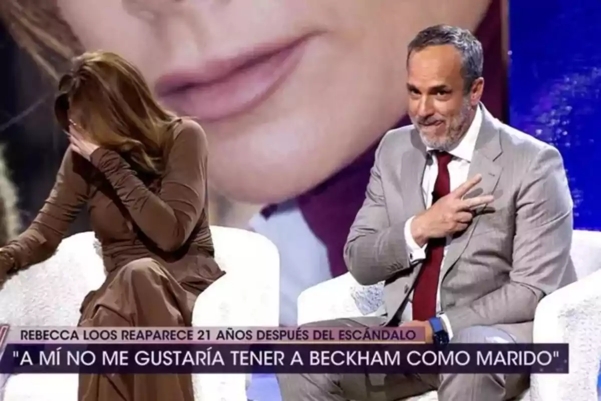 Beatriz Archidona y Santi Acosta en 'De Viernes' Beatriz Archidona y Santi Acosta en 'De Viernes'
