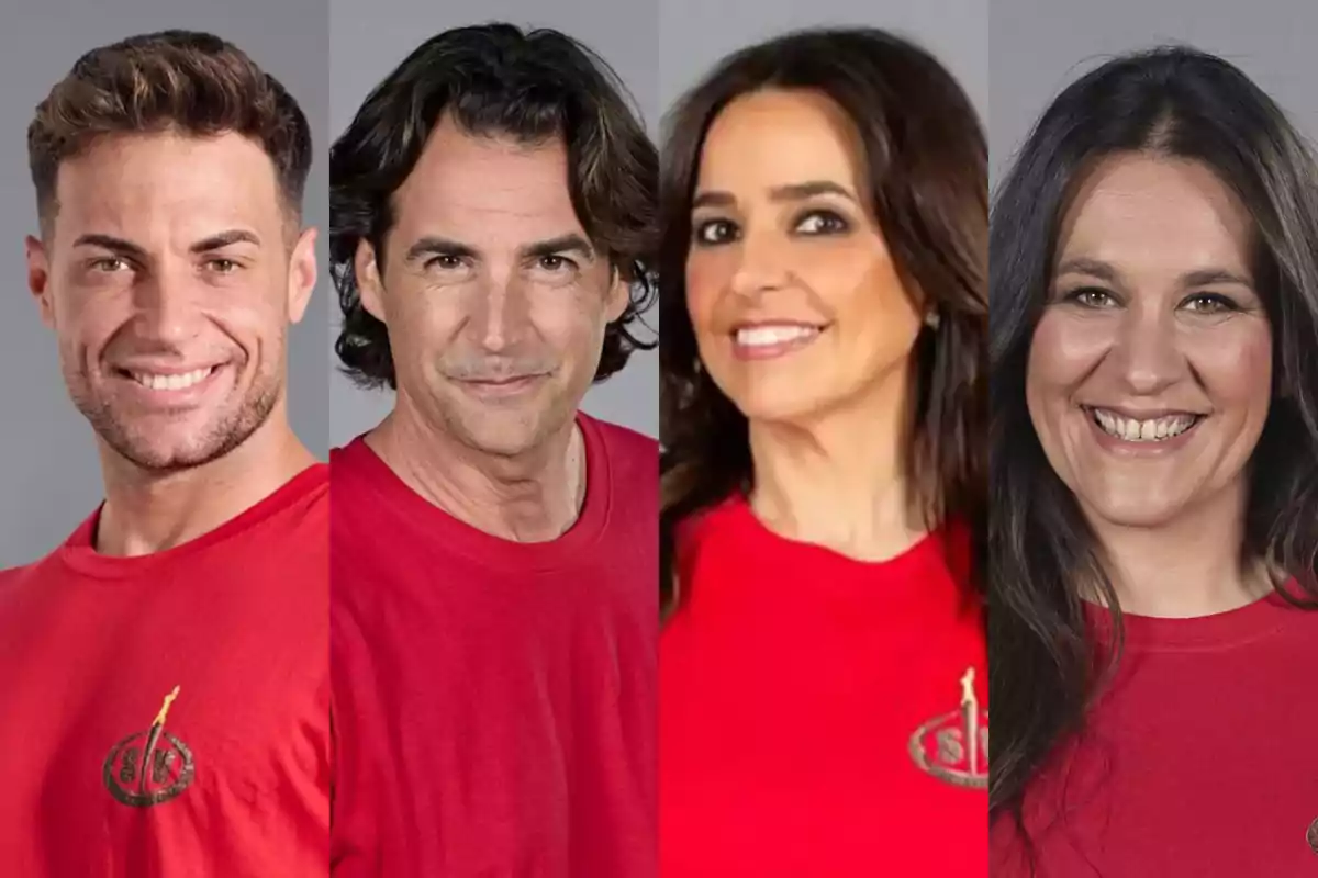 Montoya, Álex, Carmen y Laura nominados de 'Supervivientes'