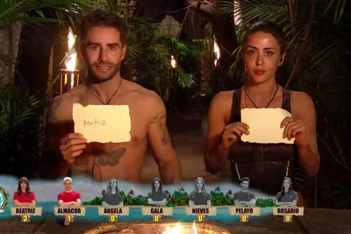 Pelayo Díaz i Rosarío Matew nominen en la primera gala de 'Supervivientes 2025' Pelayo Díaz i Rosarío Matew nominen en la primera gala de 'Supervivientes 2025'