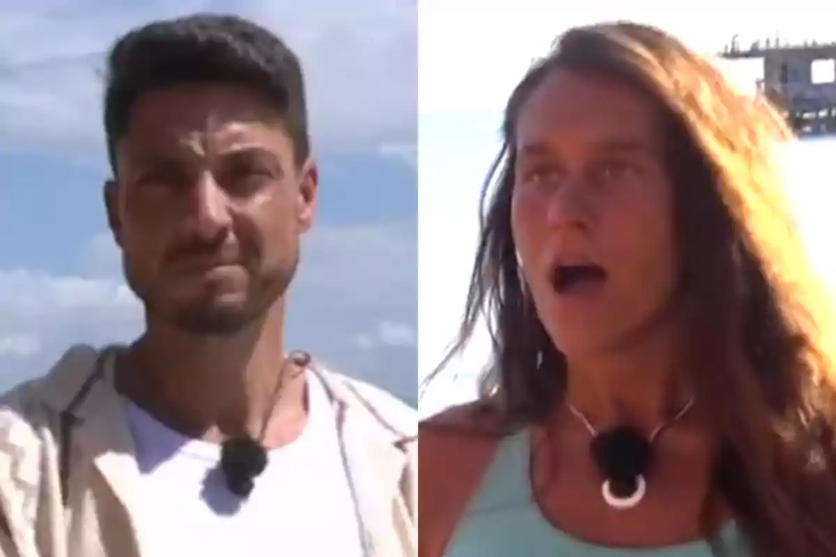 Laura Cuevas es retroba amb el seu marit.