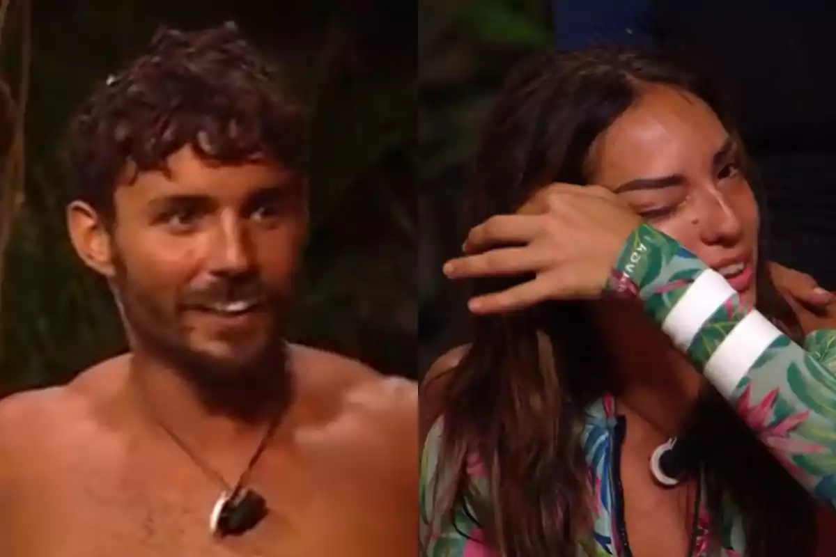 Anita Williams con un ataque de ansiedad al ver a Manuel en 'Supervivientes'