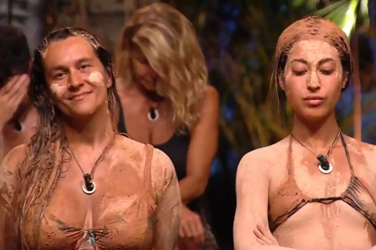 Duelo entre Samya y Laura Cuevas en 'Supervivientes' Duelo entre Samya y Laura Cuevas en 'Supervivientes'