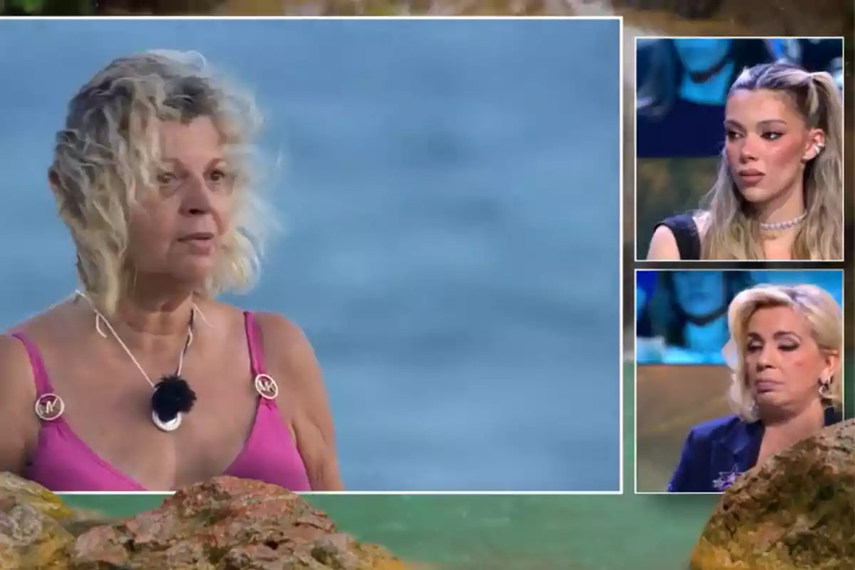 Alejandra Rubio y Carmen Borrego se emocionan escuchando a Terelu Campos en 'Supervivientes' Alejandra Rubio y Carmen Borrego se emocionan escuchando a Terelu Campos en 'Supervivientes'