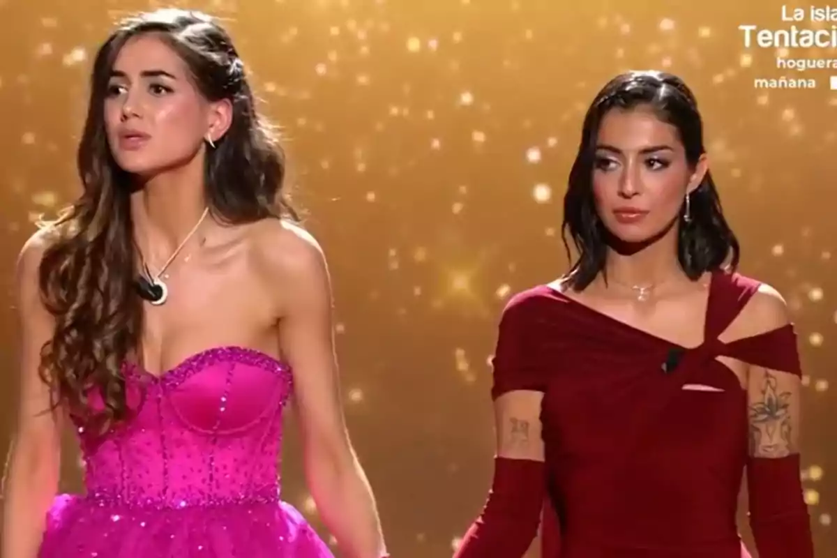 Maica y Marieta en el duelo final de 'GH DÚO' Maica y Marieta en el duelo final de 'GH DÚO'