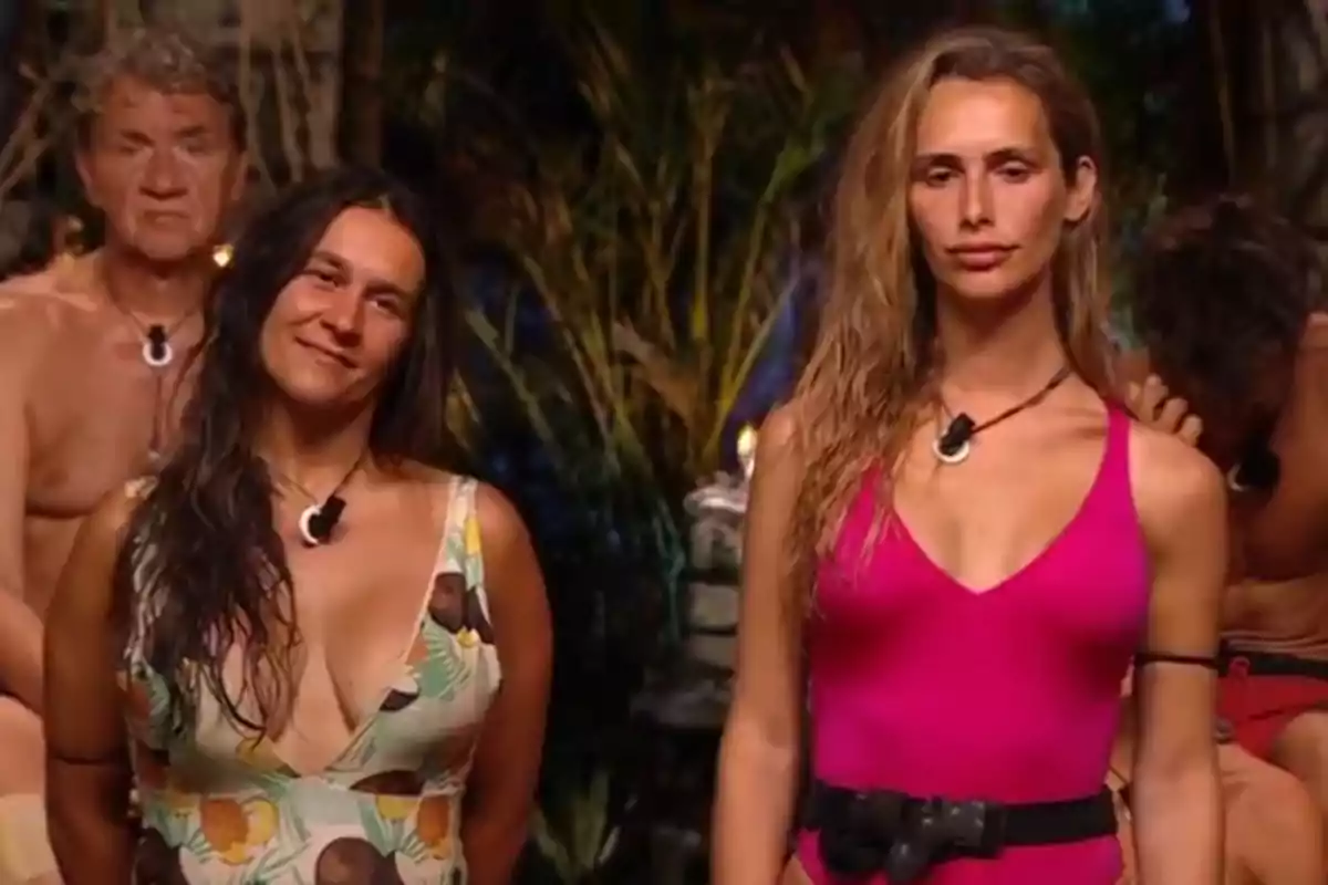Laura Cuevas y Ángela Ponce se enfrentan a un duelo en 'Supervivientes'