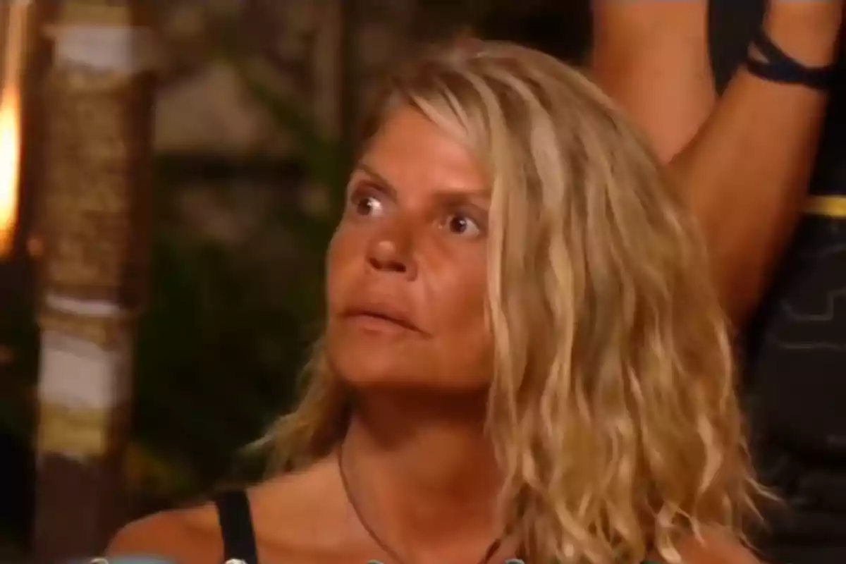 Makoke sorprendida en 'Supervivientes' Makoke sorprendida en 'Supervivientes'